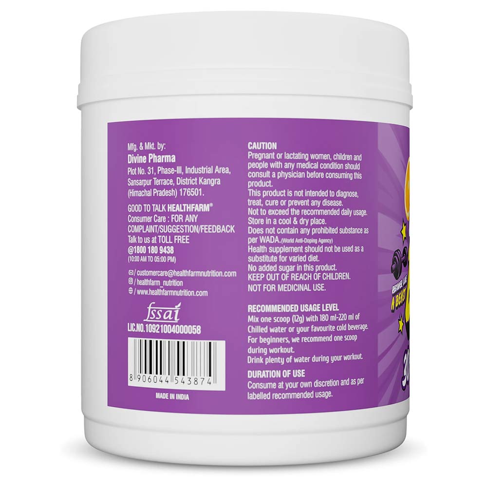 4 - Healthfarm Beyond BCAA,  0.79 lb  30 Servings  Blood Orange 