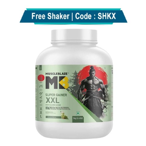 MuscleBlaze Super Gainer XXL,  6.6 lb  Matcha 