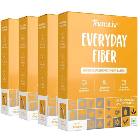 1 - TruNativ Everyday Fiber,  100 g  Unflavoured (Pack of 4) 