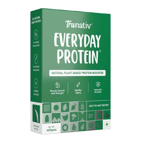 1 - TruNativ Plant Based Everyday Protein,  400 g  Unflavoured 