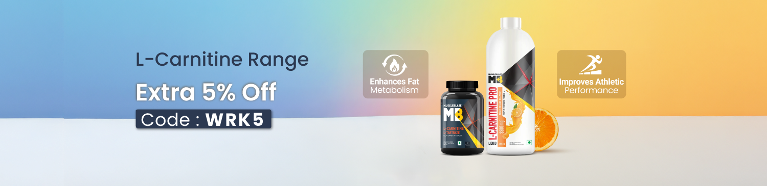 L-Carnitine Range | Extra 5% off | WRK5