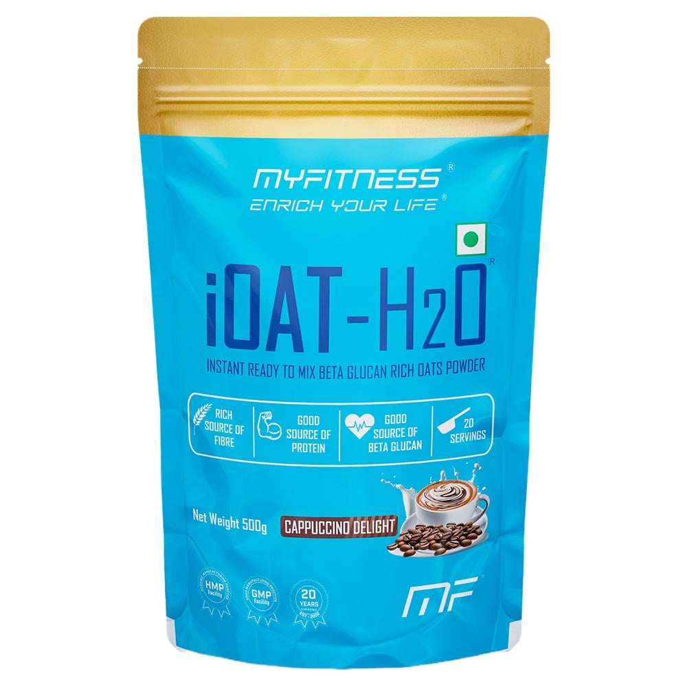 1 - Myfitness iOAT-H2O,  500 g  Cappuccino Delight 