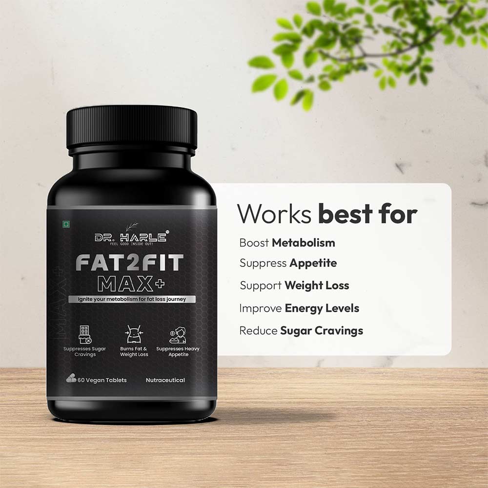 4 - DR. HARLE Fat2Fit Max Plus,  60 tablet(s)  Unflavoured 