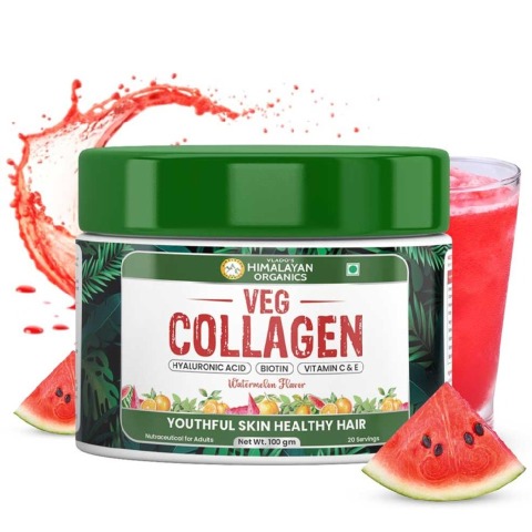 1 - Vlado's Himalayan Organics Veg Collagen,  100 g  Watermelon 