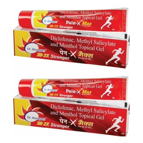 1 - Dr. Morepen Pain-X Max (Pack of 2),  30 g 