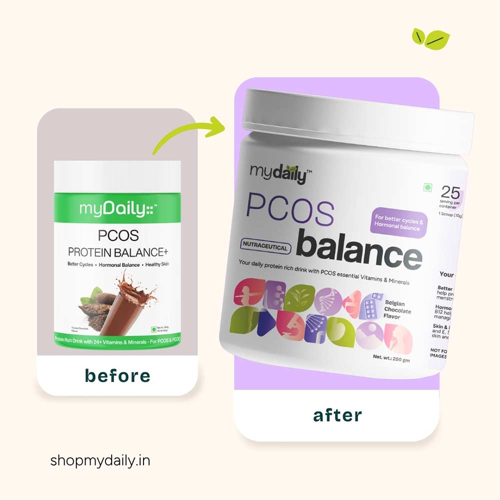5 - myDaily PCOS Balance,  250 g  Belgian Chocolate 