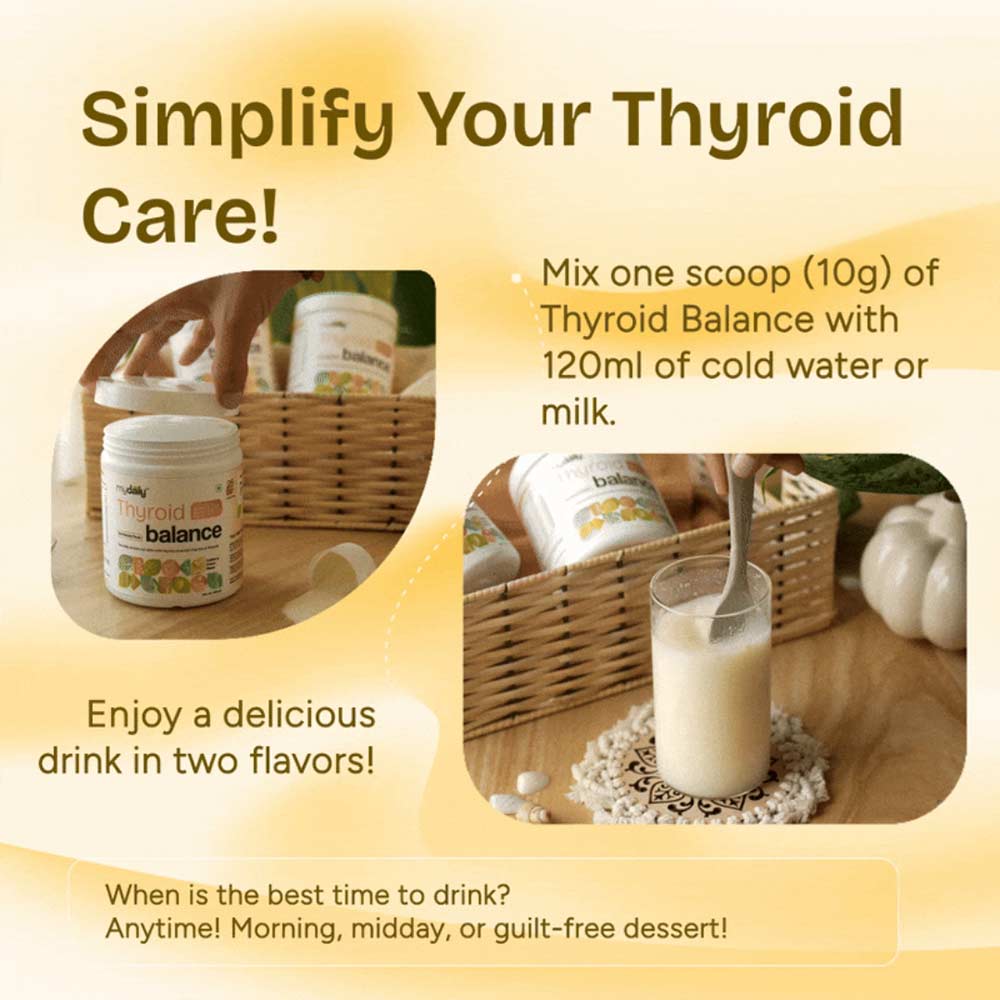 2 - myDaily Thyroid Balance,  Cookie & Cream  250 g 