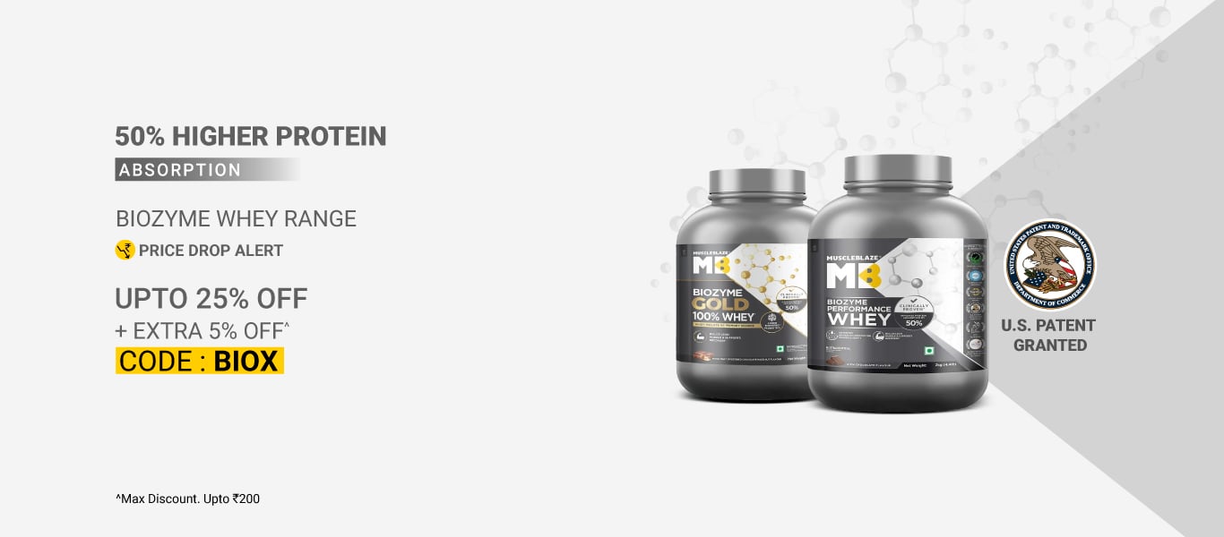 Price Drop Alert: Biozyme Range - Upto 25% Off + Extra 5% Off