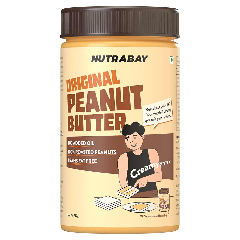 1 - Nutrabay Foods Original Peanut Butter,  750 g  Creamy 