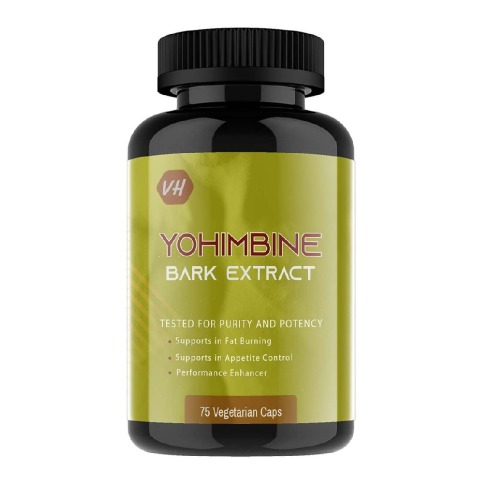 1 - Vitaminhaat Yohimbine Bark Extract,  75 veggie capsule(s)  Unflavoured 