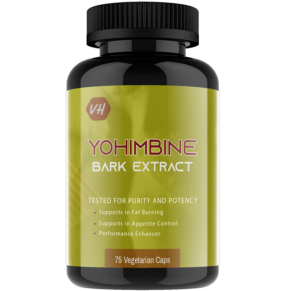 1 - Vitaminhaat Yohimbine Bark Extract,  75 veggie capsule(s)  Unflavoured 