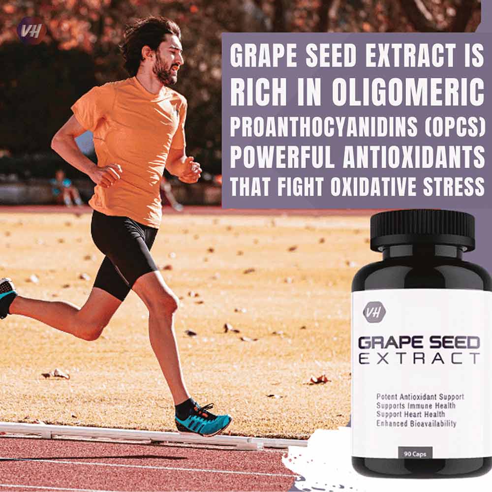 4 - Vitaminhaat Grape Seed Extract,  90 capsules 