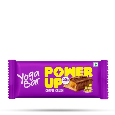 1 - Yogabar Power Up 20g Protein Bar,  1 bar(s)  Coffee Crush 