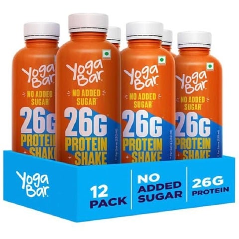 1 - Yogabar 26g Protein Shake,  12 Piece(s)/Pack  Cold Coffee 