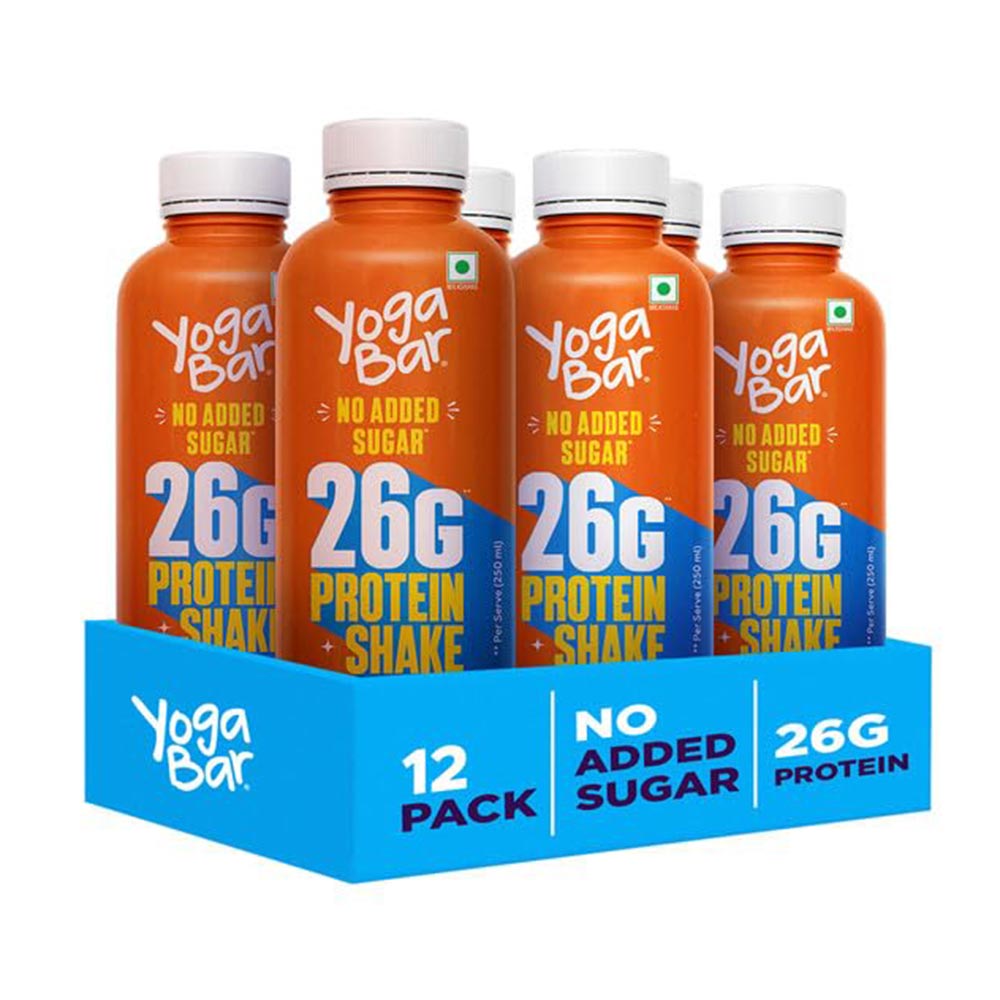 1 - Yogabar 26g Protein Shake,  12 Piece(s)/Pack  Cold Coffee 