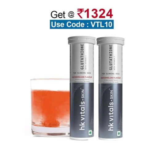 HealthKart HK Vitals Glutathione Effervescent,  Watermelon  30 tablet(s) 