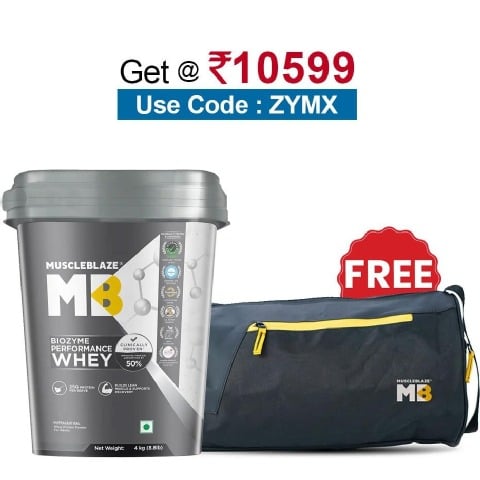 MuscleBlaze Biozyme Performance Whey,  8.8 lb  Rich Chocolate 