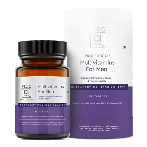 1 - VLCC Clinic Proceuticals Multivitamins for Men,  50 tablet(s)  Unflavoured 
