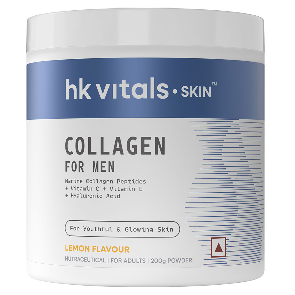 10 - HK Vitals Collagen for Men,  Marine Collagen  200 g  Lemon