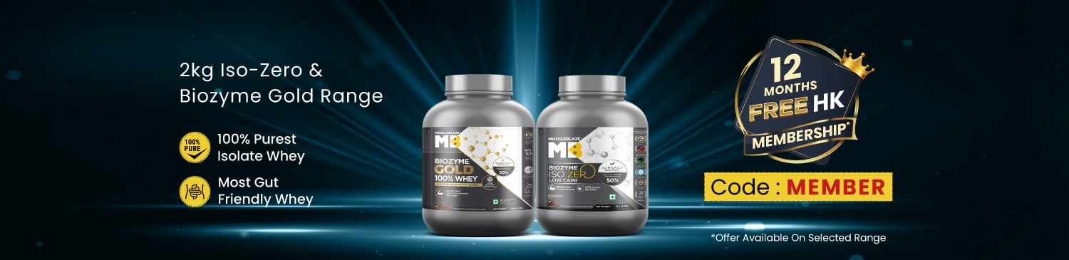 2kg Iso-Zero & Biozyme Gold | Free HK Premium Membership, 12 months | MEMBER