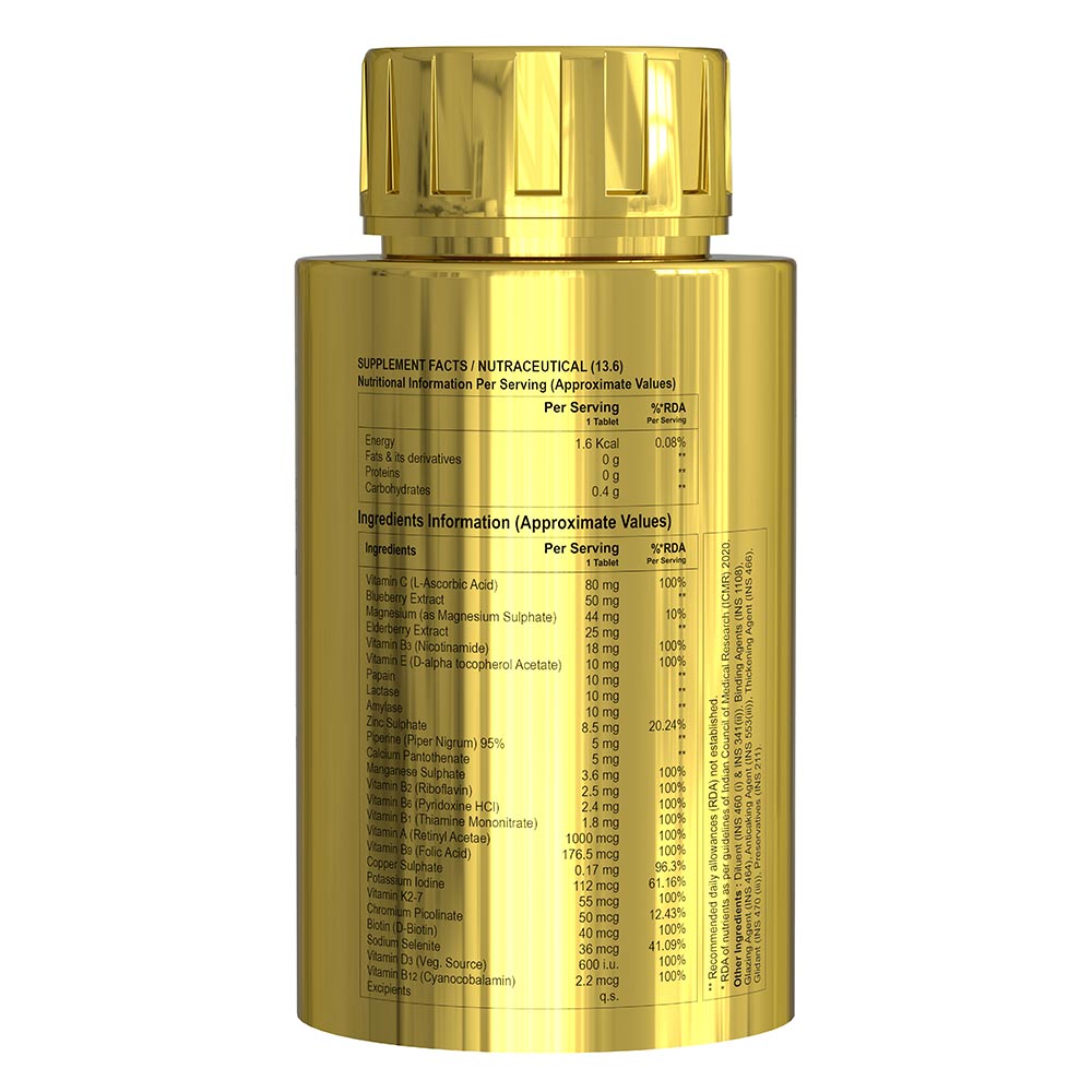 3 - Divine Lifestyle Daily Multivitamin,  60 tablet(s)  Unflavoured 