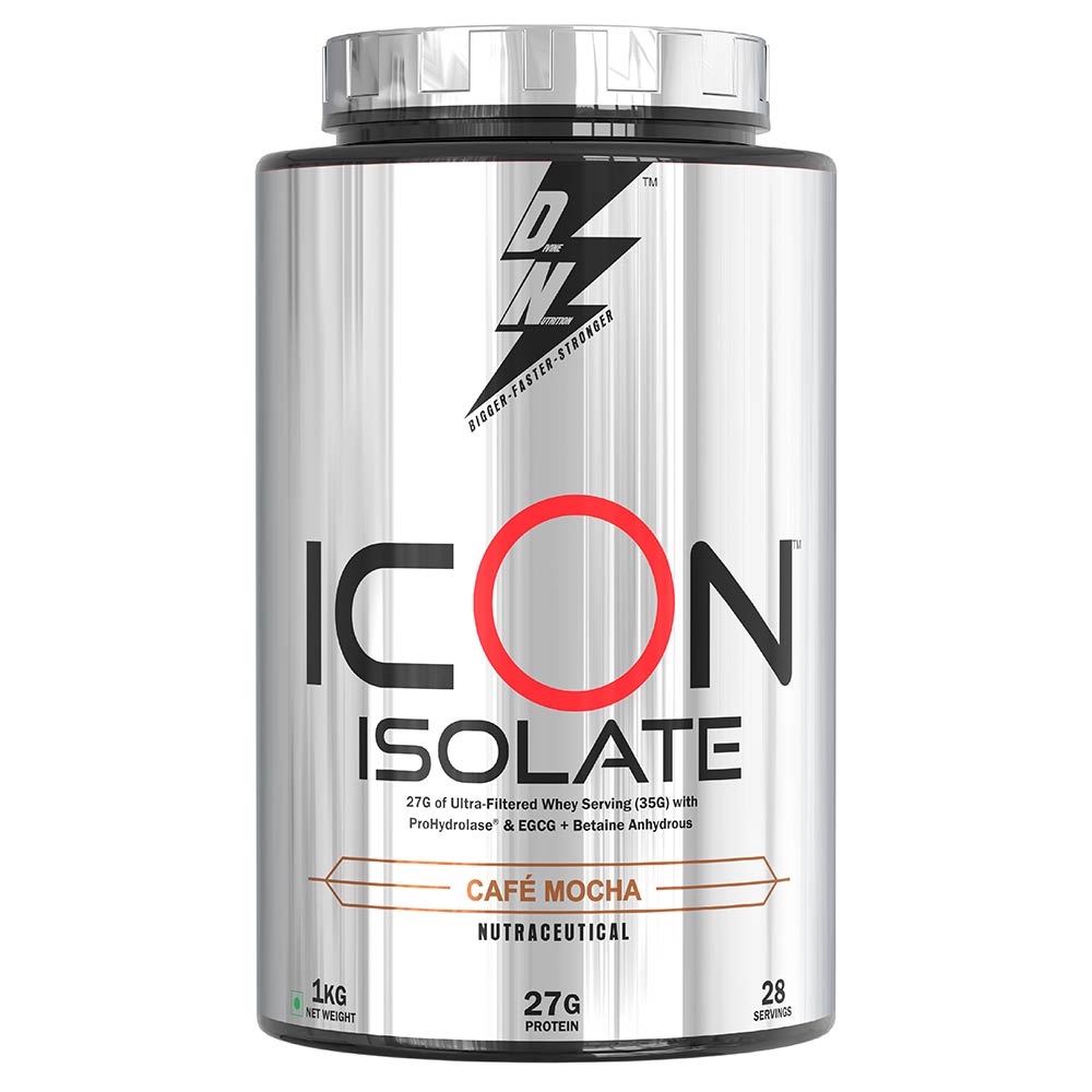 1 - Divine Nutrition Icon Isolate,  2.2 lb  Cafe Mocha 