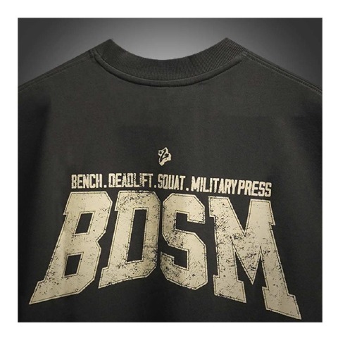 2 - MuscleBlaze B.D.S.M Oversized Tank,  Medium  Charcoal 