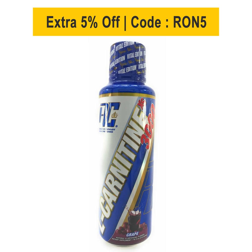RONNIE COLEMAN L-Carnitine XS 3000,  473 ml  Grapes 