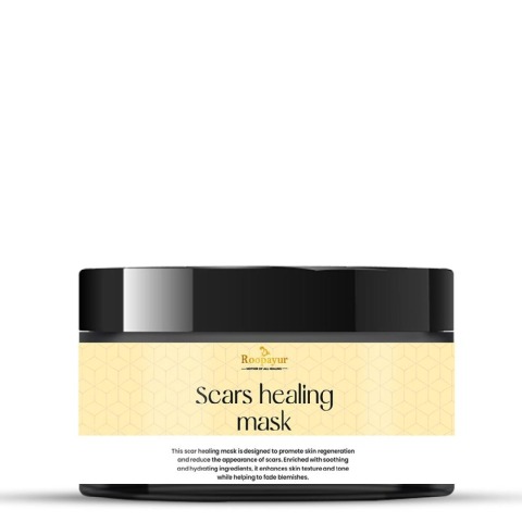1 - Roopayur Scars Healing Mask,  50 g  for Acne Scars & Skin Renewal 