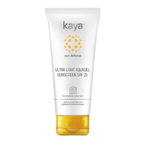 1 - Kaya Ultra Light Aquagel Sunscreen SPF 25,  50 ml  for Oily Skin 