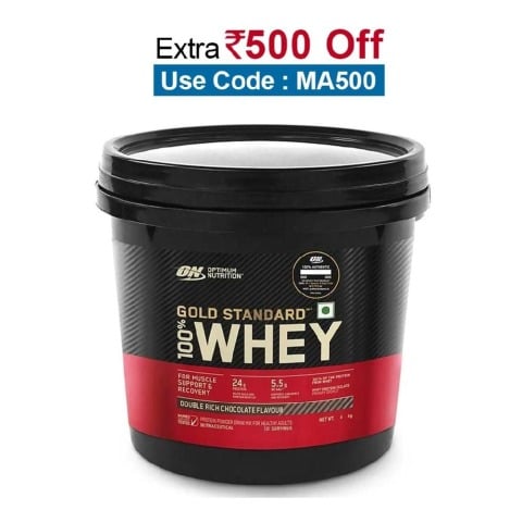 ON (Optimum Nutrition) Gold Standard 100% Whey Protein, 8.8 lb Double Rich Chocolate