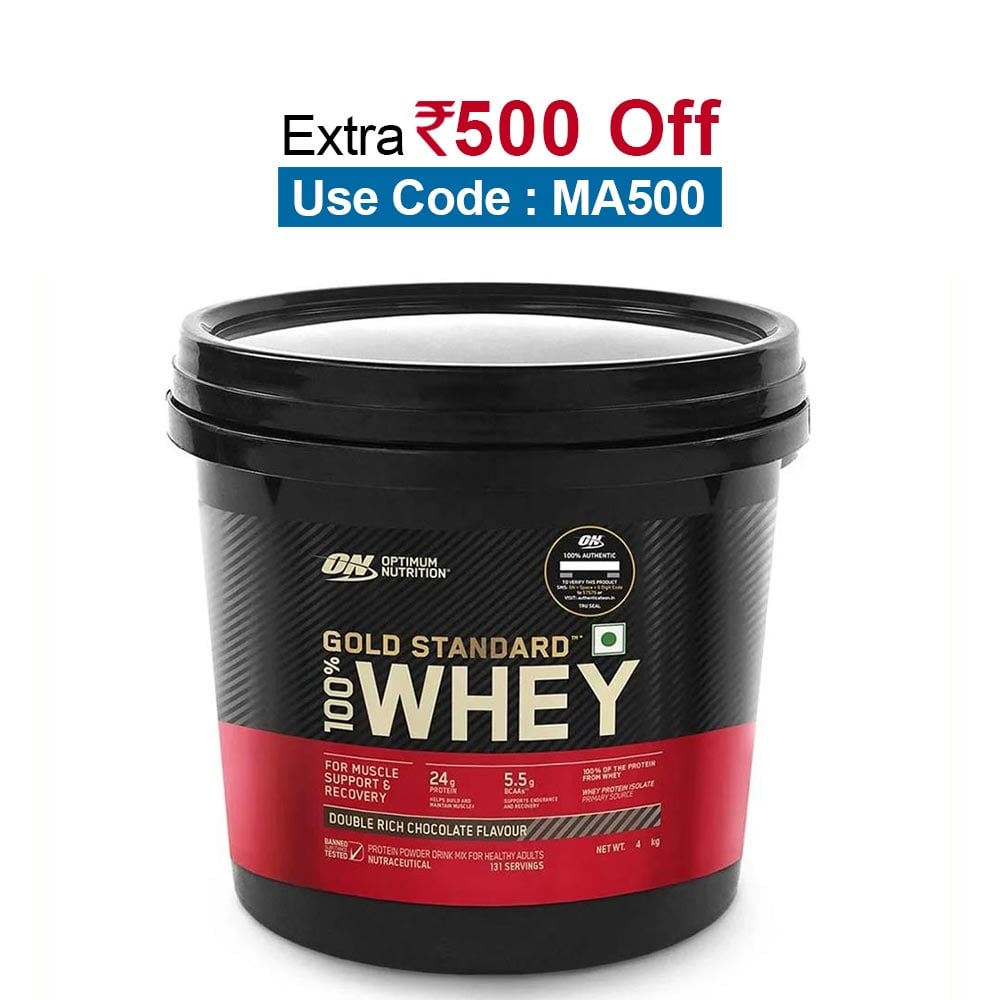 ON (Optimum Nutrition) Gold Standard 100% Whey Protein, 8.8 lb Double Rich Chocolate