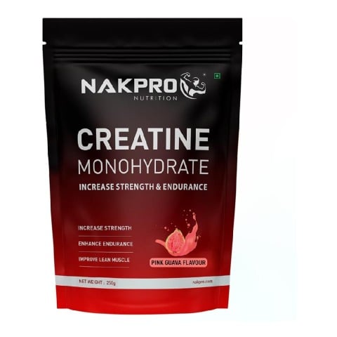 1 - Nakpro Creatine Monohydrate,  Pink Guava  0.55 lb 