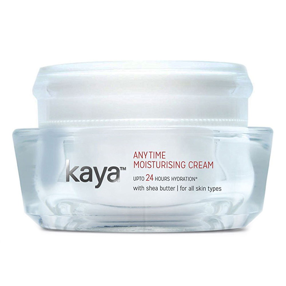 Kaya Anytime Moisturising Cream,  50 ml  for All Skin Types 