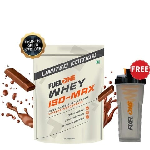 Fuel One Whey Iso-Max, 2.2 lb Rich Chocolate