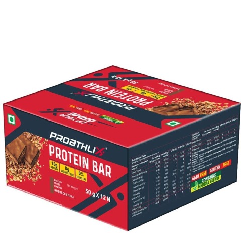1 - Proathlix Protein Bar(15g Protein),  12 bar(s)  Roasted Coffee 