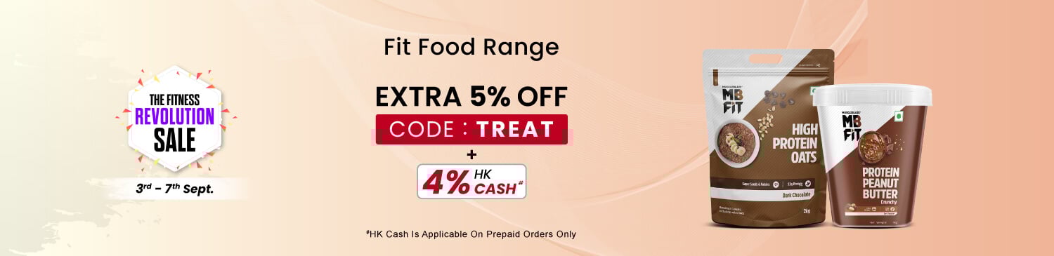 Fit Food Range | Extra 5% | TREAT + 4% Hk Cash