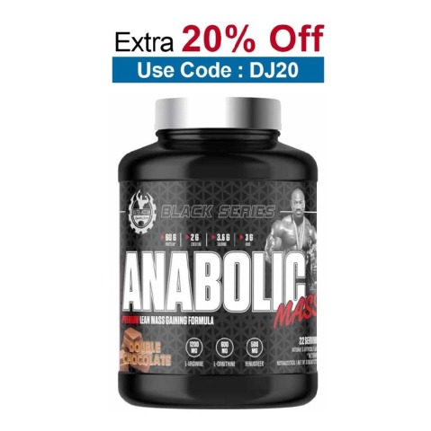 Dexter Jackson Black Series Anabolic Mass Gainer,  6 lb  Double Chocolate 