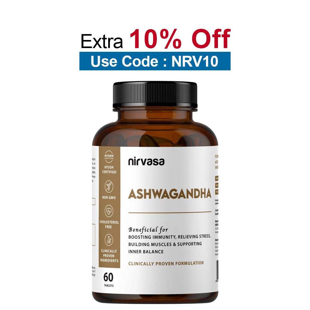 Nirvasa Ashwagandha,  60 tablet(s) 