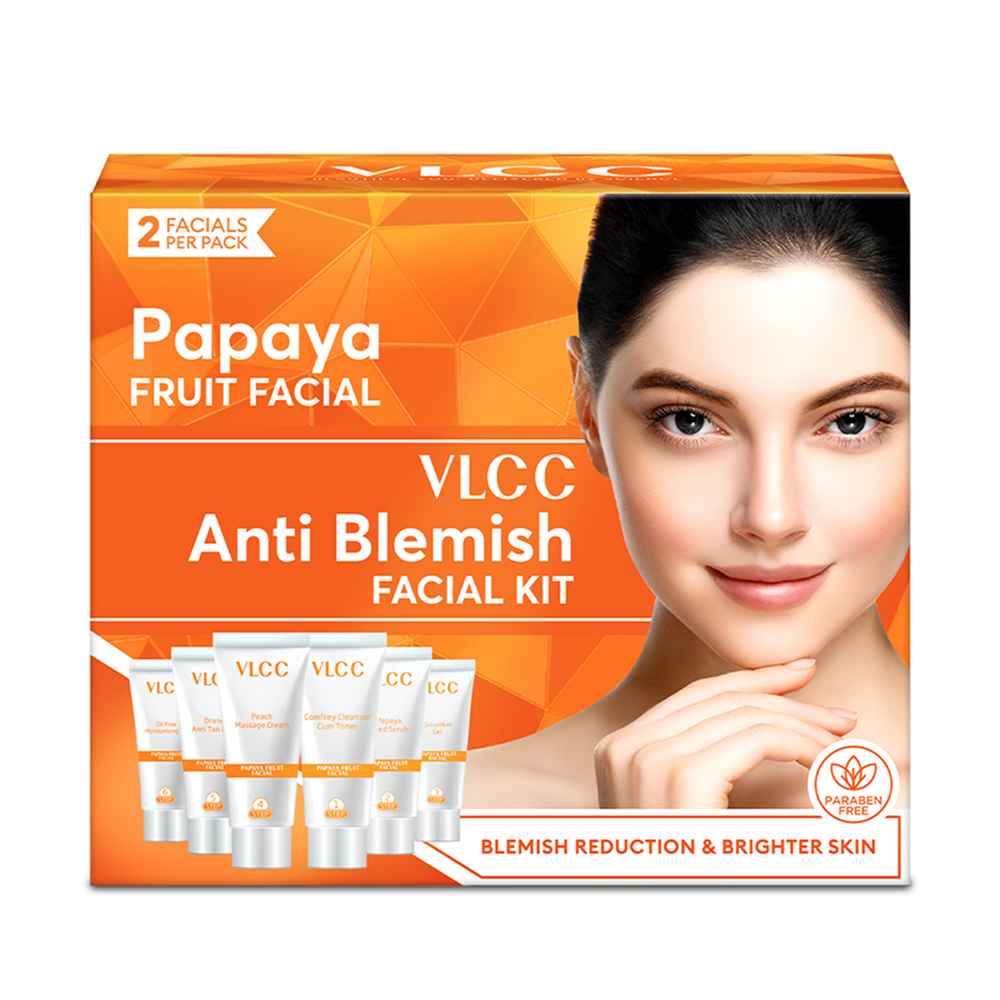 1 - VLCC Single Facial Kit,  60 g  Papaya Fruit 