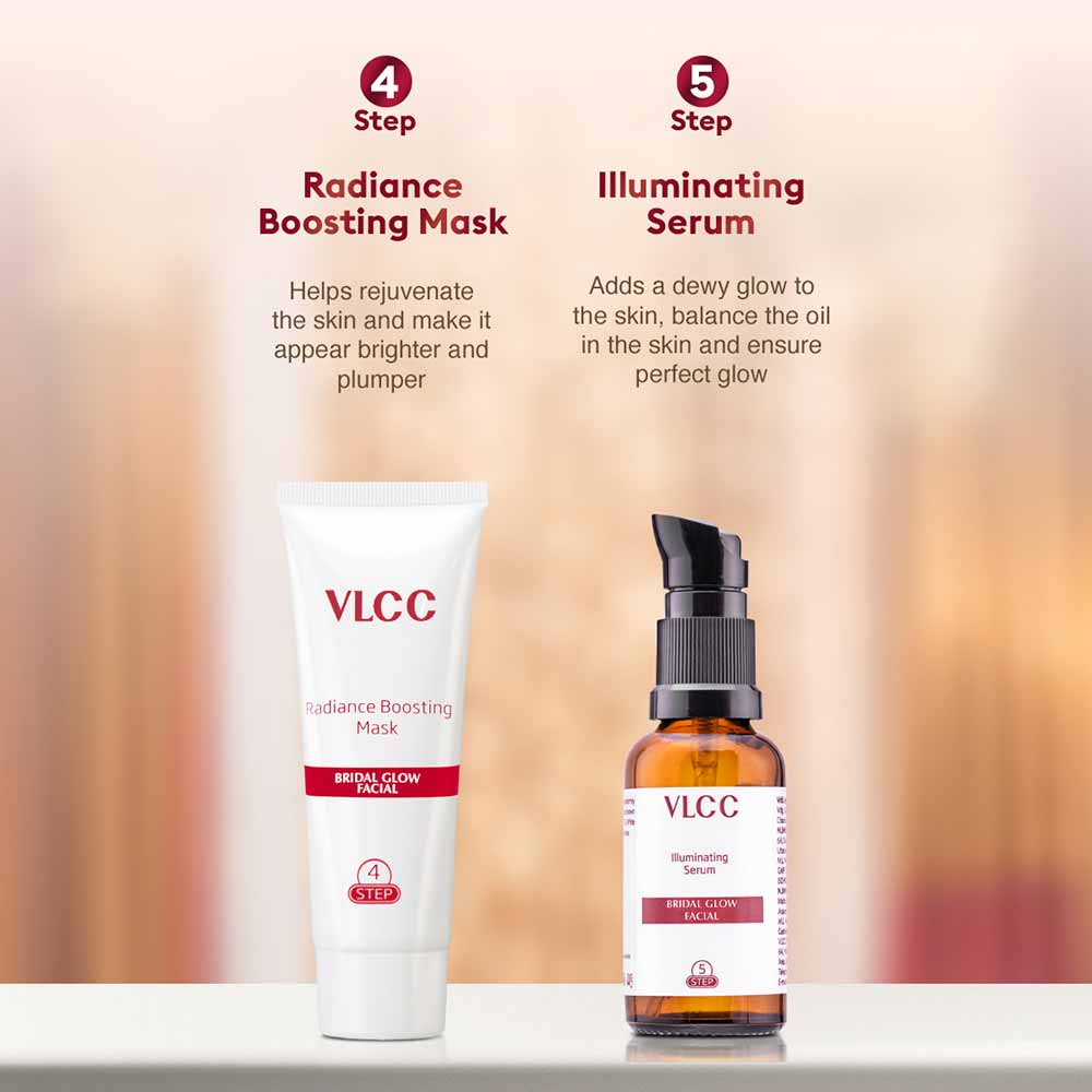 6 - VLCC Bridal Glow Facial Kit,  49 g  for All Skin Types 