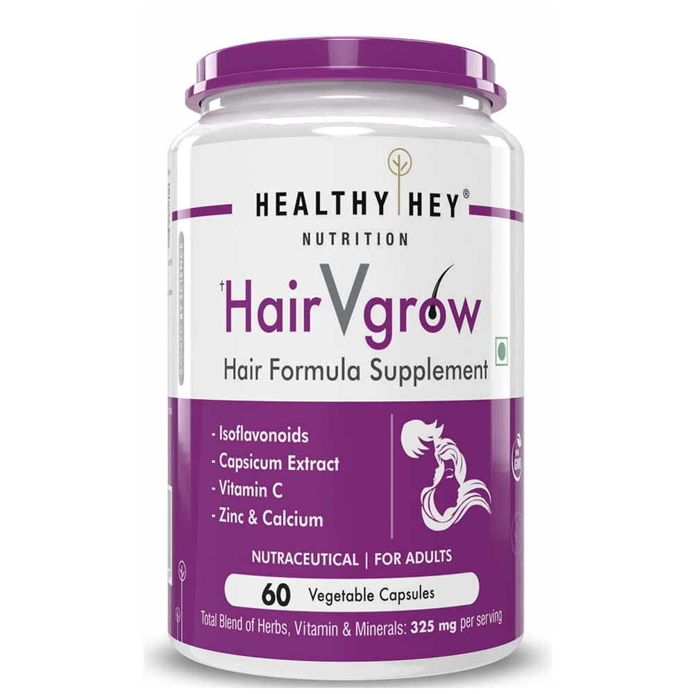 1 - HealthyHey Nutrition HairVgrow,  60 capsules 