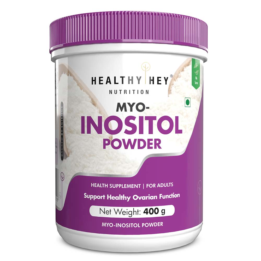 1 - HealthyHey Nutrition Myo Inositol Powder,  400 g 