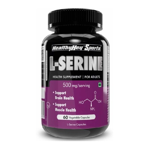 1 - HealthyHey Sports L-Serine,  60 veggie capsule(s) 