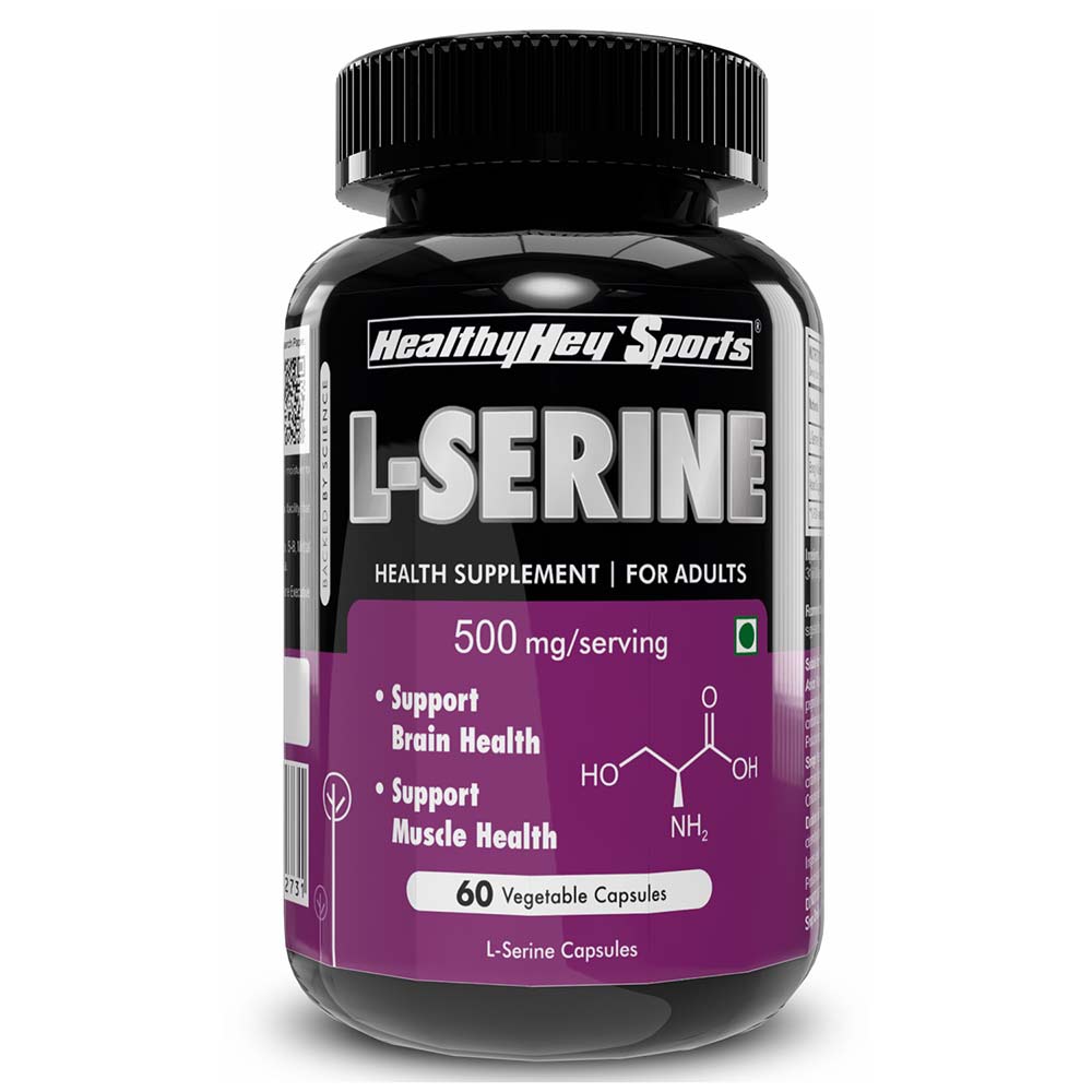 1 - HealthyHey Sports L-Serine,  60 veggie capsule(s) 