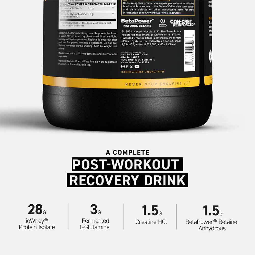 5 - Kaged Muscle Re-Kaged,  1.84 lb  Iced Lemon Cake 