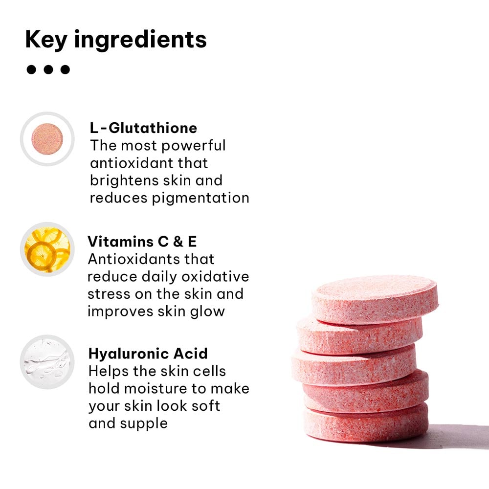 1 - HK Vitals Glutathione Effervescent with Vitamin C,  Watermelon  30 tablet(s)