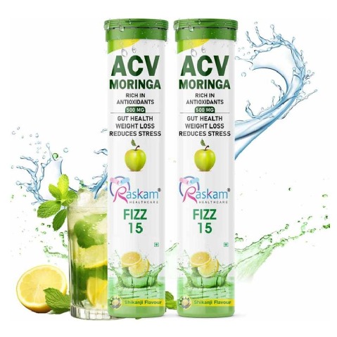 1 - Raskam ACV Moringa, 15 tablet(s) Shikanji (Pack of 2)