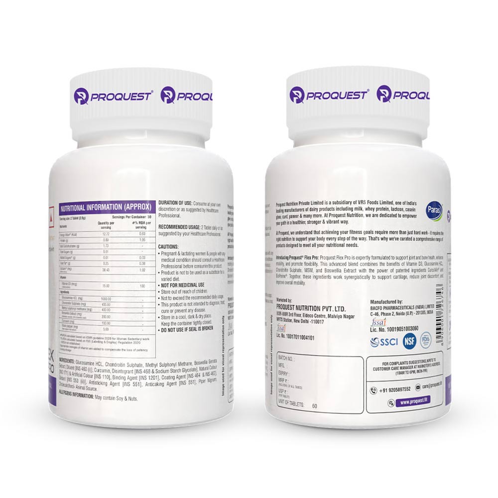 7 - Proquest Flex Pro,  60 tablet(s) 