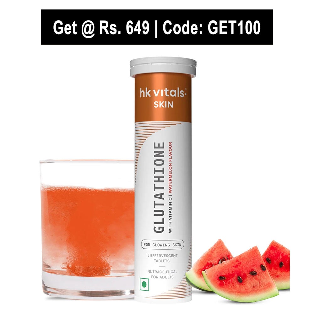 HK Vitals Glutathione Effervescent with Vitamin C,  Watermelon  15 tablet(s) 